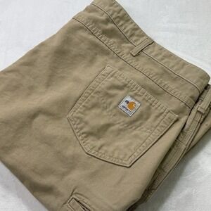 Carhartt Tan FR Flame‎ Resistant FRB159-GKH Loose Fit Pants Men's Size 48x32